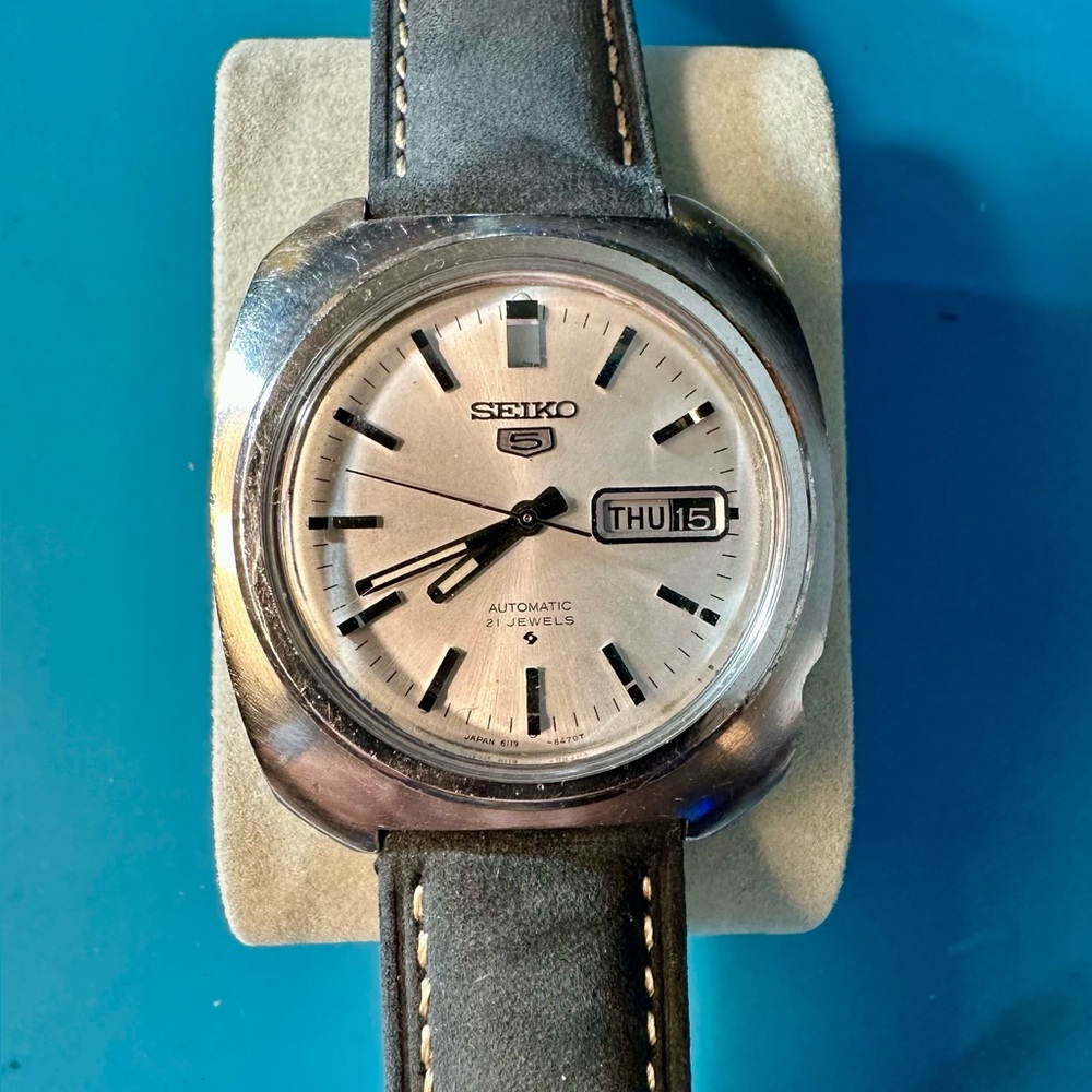 Vintage 1970’s Seiko 5 Automatic Watch